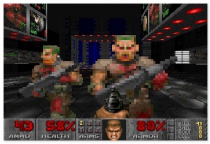 Дум стрелялка Рок ретро шутер от первого лица Doom 1