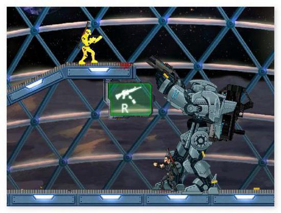 Команда Истребителей Инопланетян стрелялка игра Alien Attack Team 2 играть бесплатно