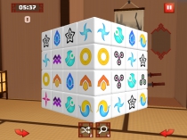 Mahjong 3D маджонг трёхмерный куб игра найти пару
