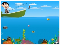      Mr Bean Fishing