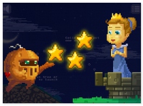 Звездный Рыцарь и Принцесса игра баллистика Starry Knight