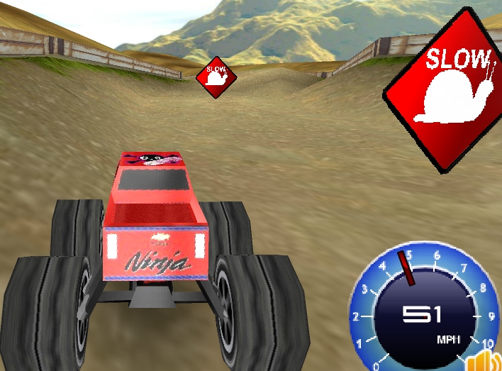 Большие грузовики монстры гонки на грузовиках 3D игра big monster truck играть бесплатно