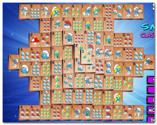       mahjong smurfs  